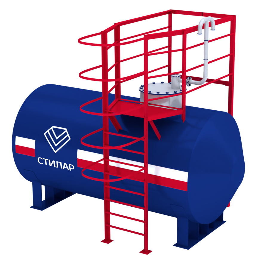 Горизонтальный резервуар РГСН для АЗС 40 м³ от завода-производителя